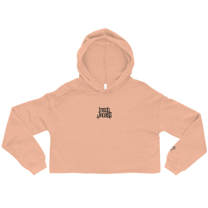 Logo Crop Hoodie